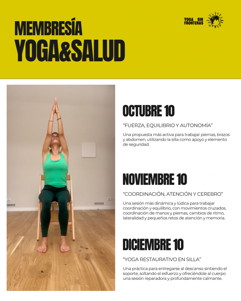 Ciclo yoga funcional en silla 2